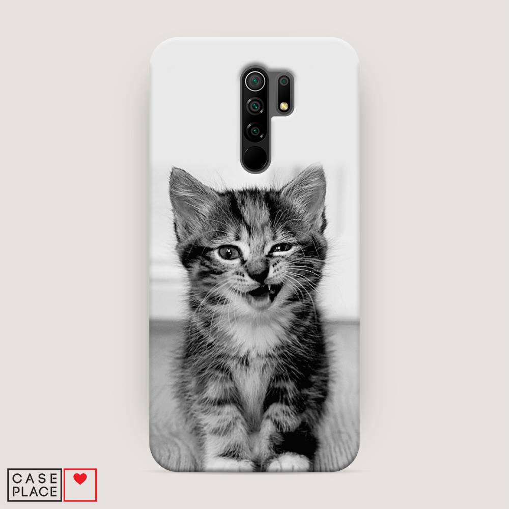 

Пластиковый чехол "Подмигивающий котенок" на Xiaomi Redmi 9, 38320-1