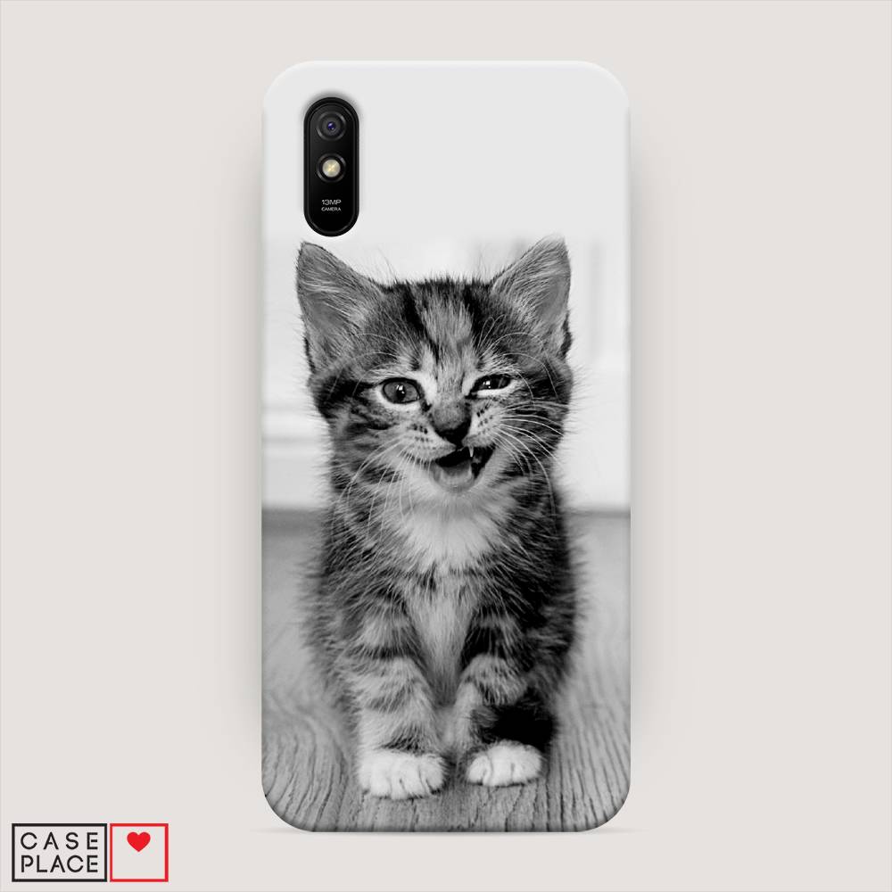 

Пластиковый чехол "Подмигивающий котенок" на Xiaomi Redmi 9A, 38920-1