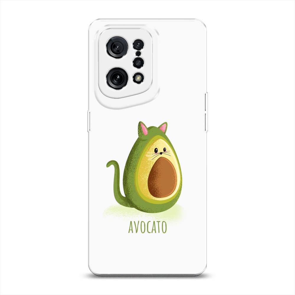 

Чехол Awog на Oppo Find X5 "Avocato", Разноцветный, 259750-10