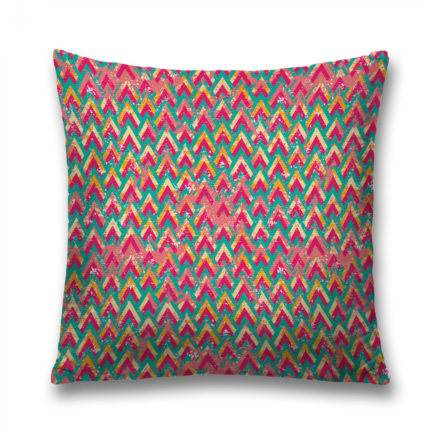 

Наволочка декоративная JoyArty "Летняя геометрия" на молнии 45x45 см, Розовый, Летняя геометрия