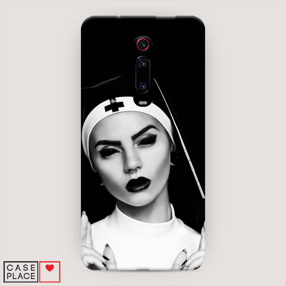 

Пластиковый чехол "Черная монашка" на Xiaomi Mi 9T Pro, 35820-7