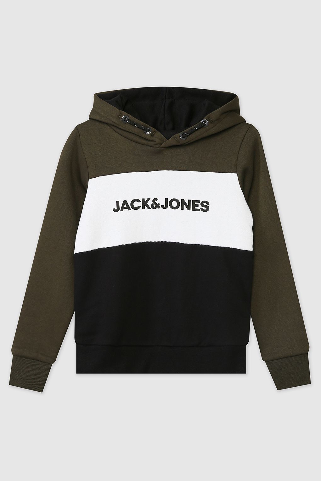 фото Толстовка детская jack & jones 12173901 цв.темно-зеленый р.176