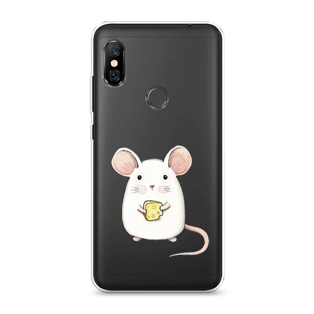 фото Силиконовый чехол "мышка" на xiaomi redmi note 6 pro awog