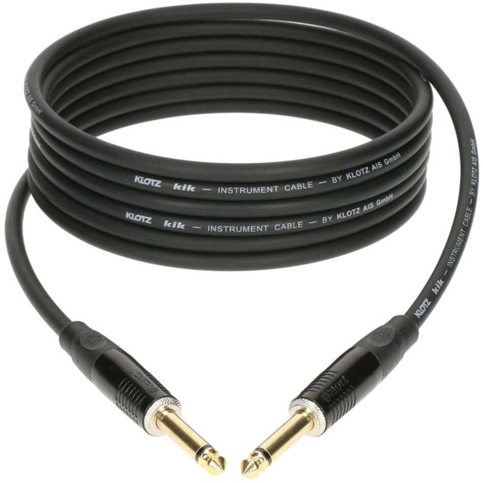 Готовый инструментальный кабель Klotz KIKKG4.5PPSW длина 4.5м