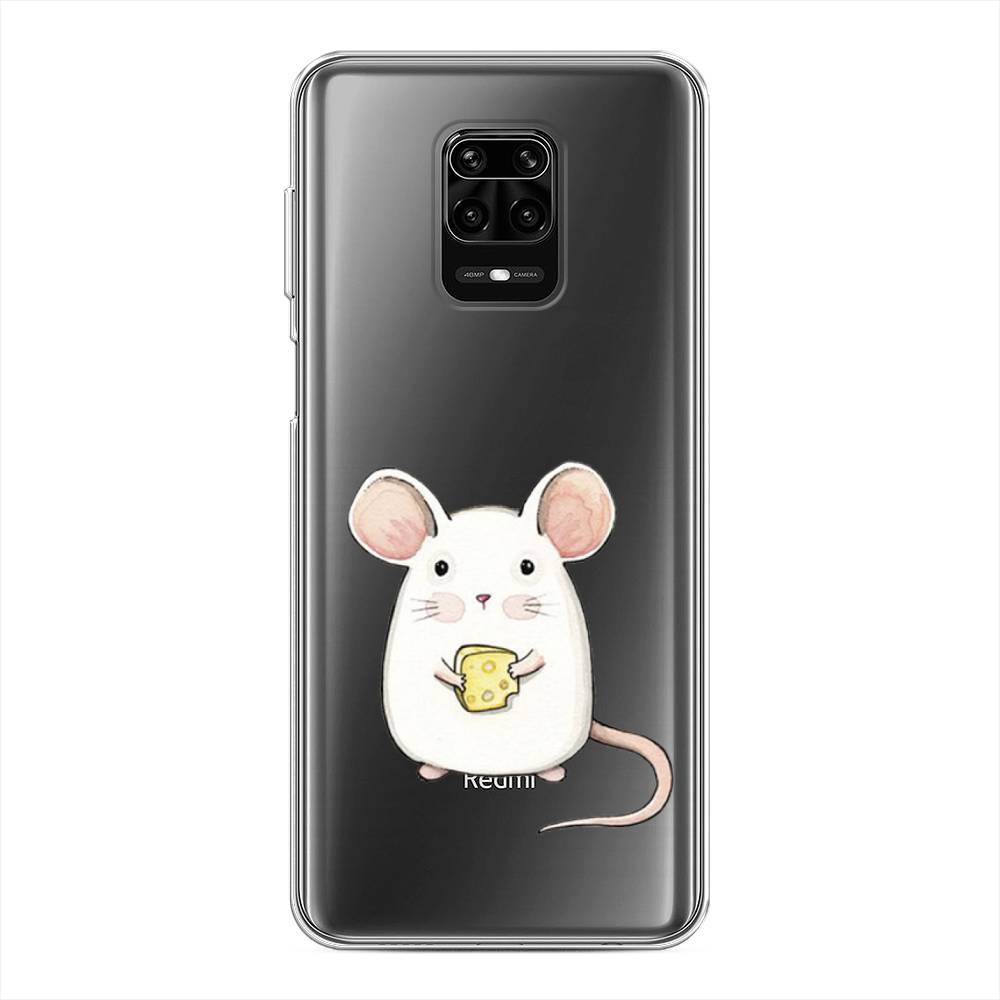 фото Силиконовый чехол "мышка" на xiaomi redmi note 9s awog