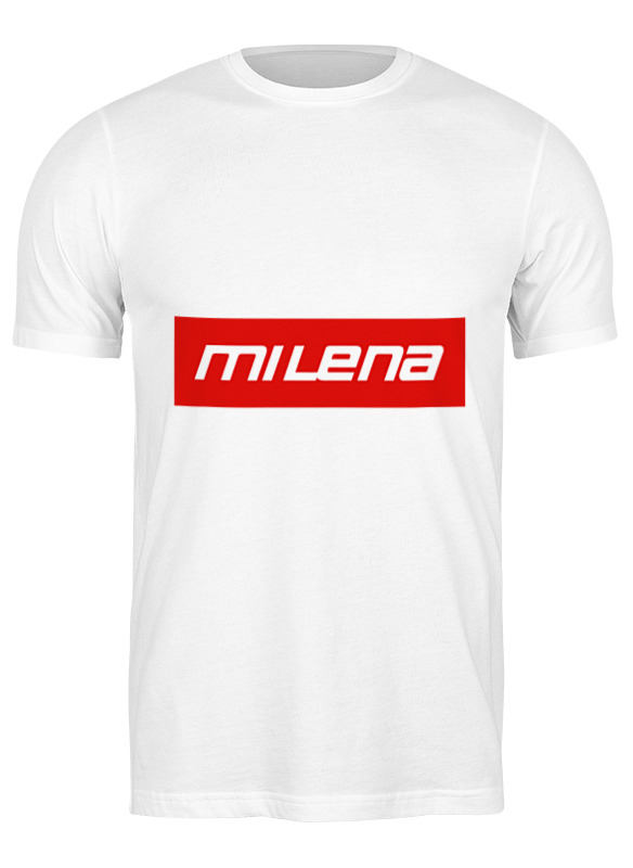 

Футболка мужская Printio Milena белая L, Белый, Milena