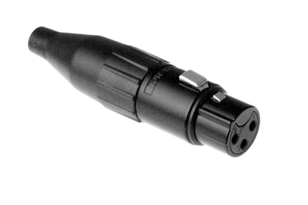 Кабельный разъем XLR-мама (female) 3pin Amphenol AC3FB