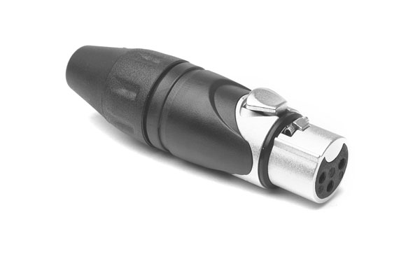 Кабельный разъем XLR-мама (female) 3pin Amphenol AX3F