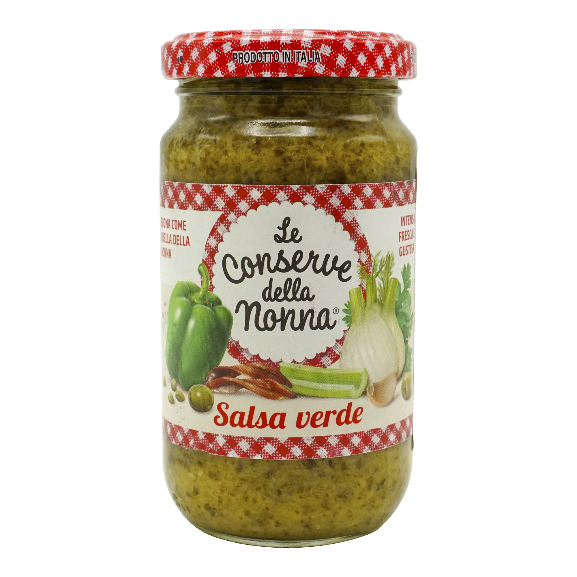 фото Соус le conserve della nonna salsa verde зеленый 190 г