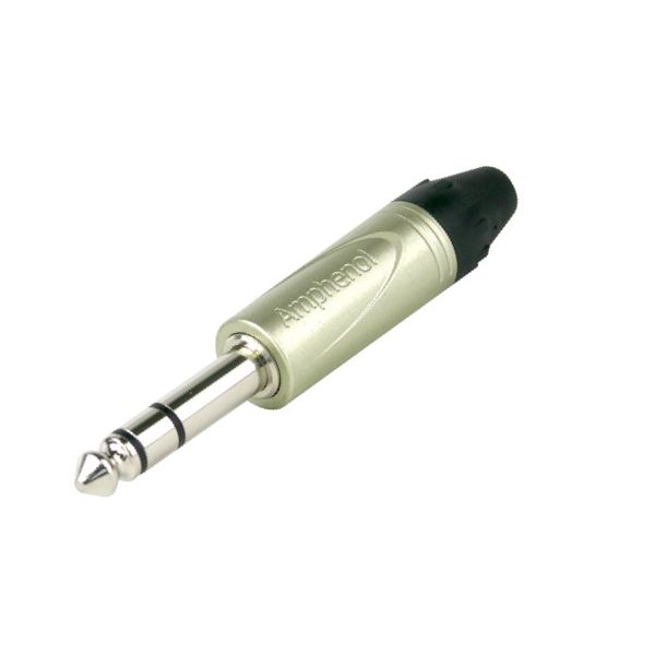 Кабельный разъем stereo jack 6,5 мм (TRS) Amphenol QS3P