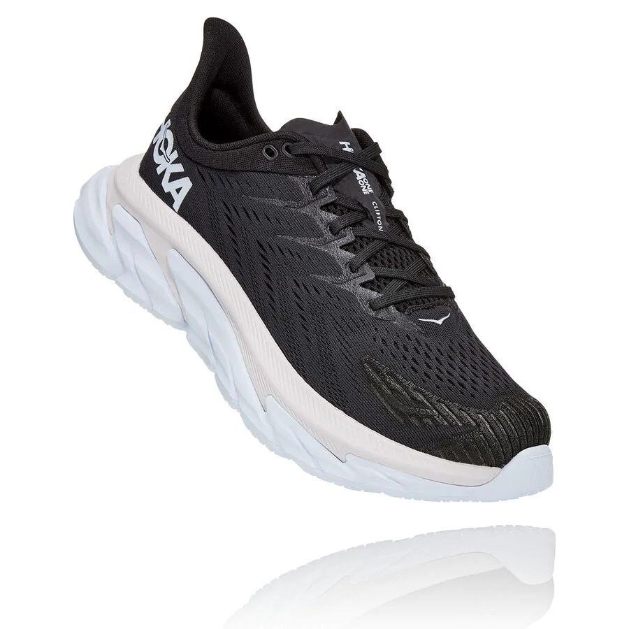 фото Кроссовки мужские hoka one one clifton 1110510 черные 9 us