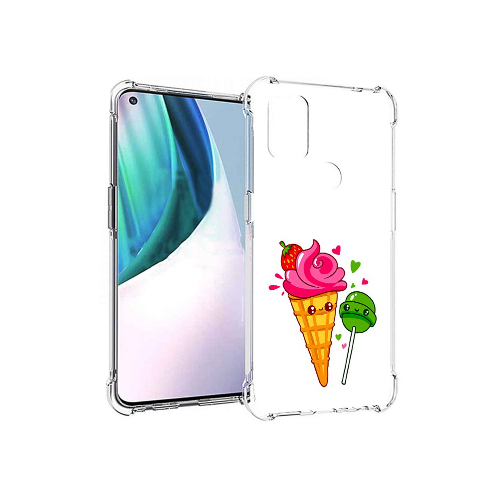 

Чехол MyPads Tocco для OnePlus Nord N10 5G Вкусняшки (PT227047.129.45), Прозрачный, Tocco