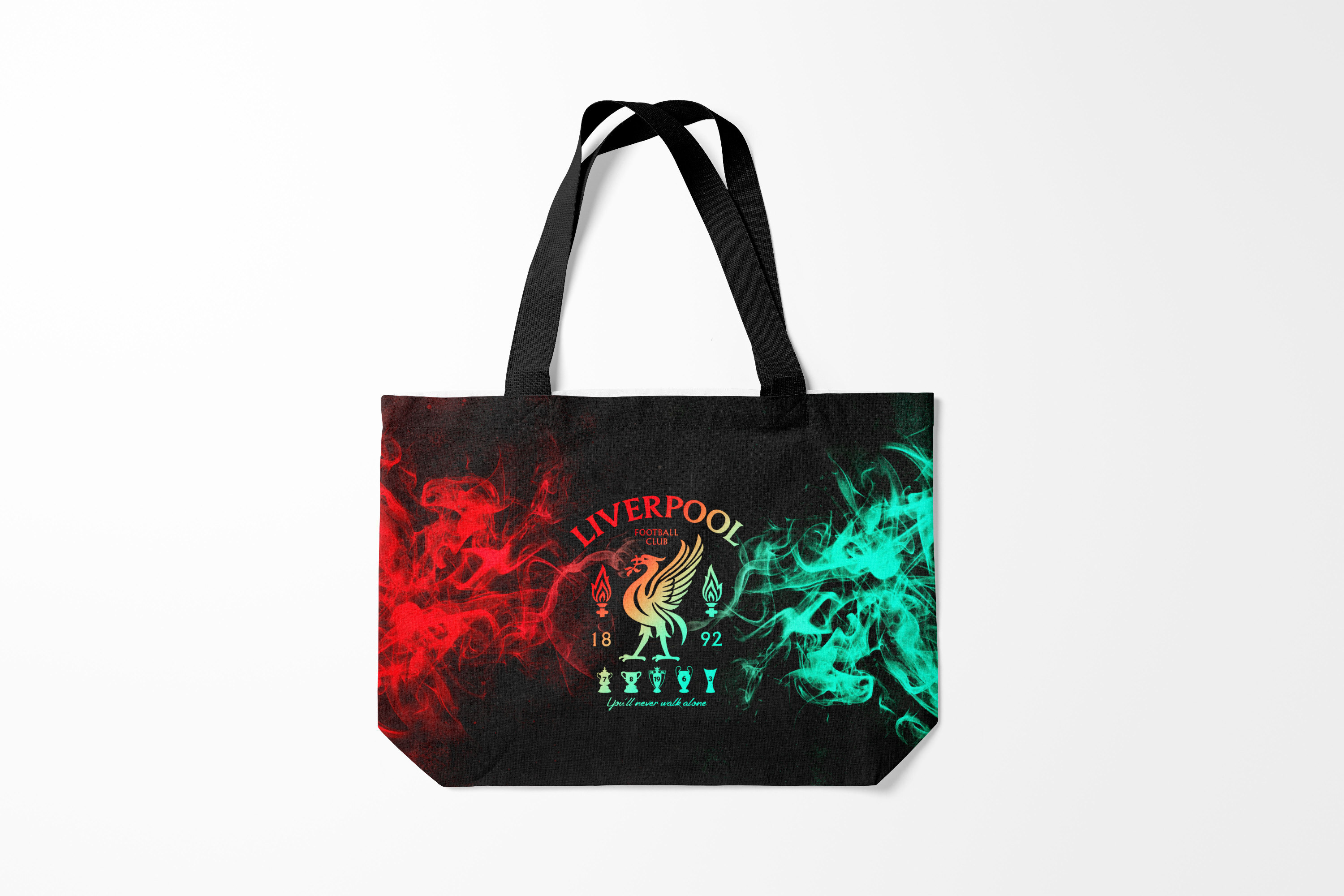 

Сумка шoппер унисекс Burnettie Liverpool FC, черный, Liverpool FC