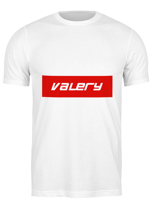 

Футболка мужская Printio Valery белая L, Белый, Valery