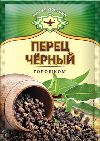 

Перец черный Магия Востока горошком 10 г