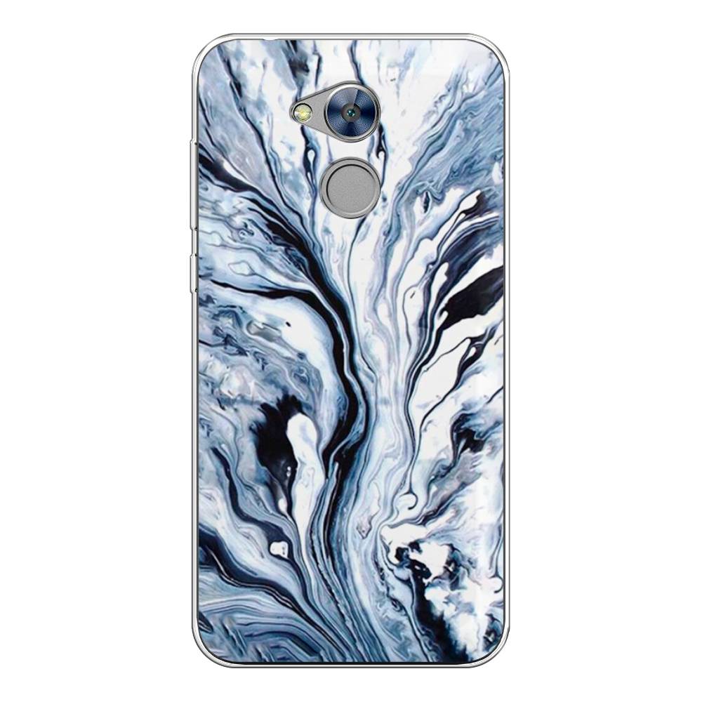 

Чехол Awog на Honor 6A "Голубой минерал мрамор", Разноцветный, 63650-3