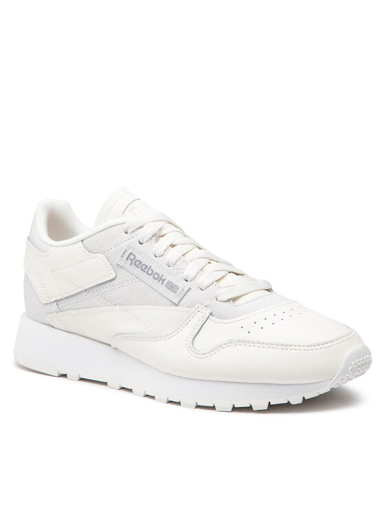 

Кроссовки Classic Leather GX6197 Reebok бежевый 44,5 EU, Classic Leather GX6197