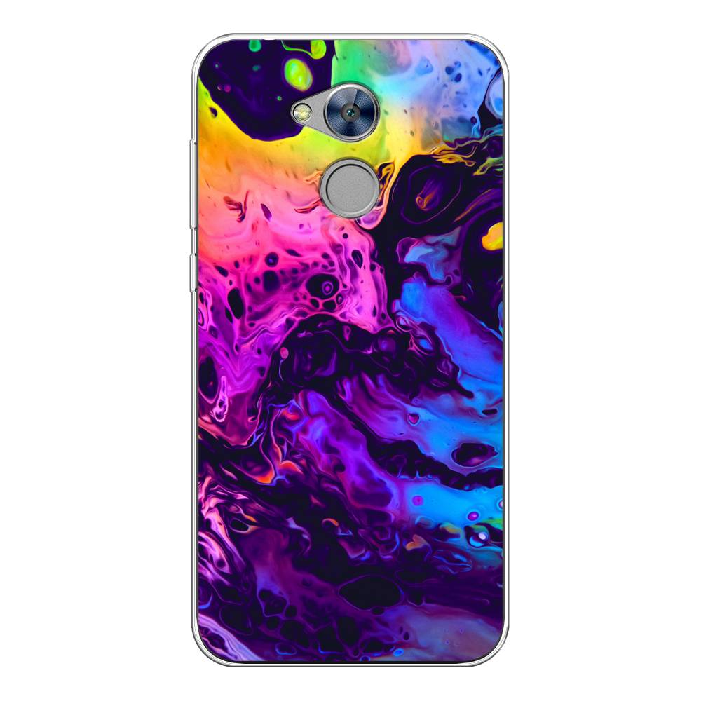 

Чехол Awog на Honor 6A "ACID fluid", Разноцветный, 63650-3