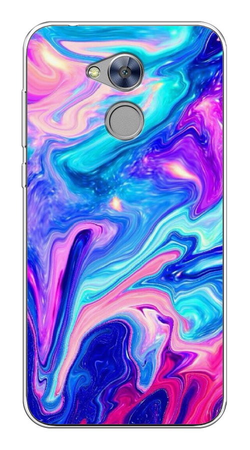 

Чехол Awog на Honor 6A "Потеки краски", Разноцветный, 63650-10