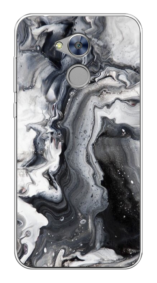 

Чехол Awog на Honor 6A "Бело-черные сложные полосы", Разноцветный, 63650-3