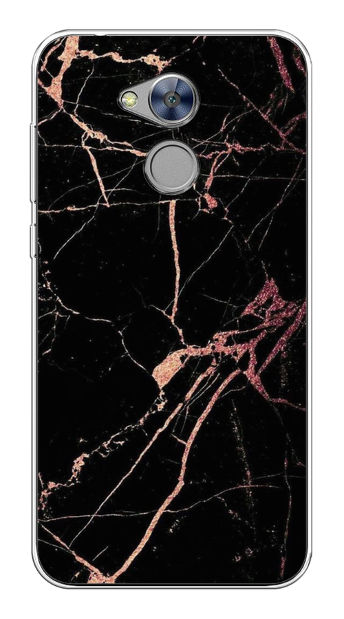 

Чехол Awog на Honor 6A "Мрамор розовое золото", Разноцветный, 63650-3
