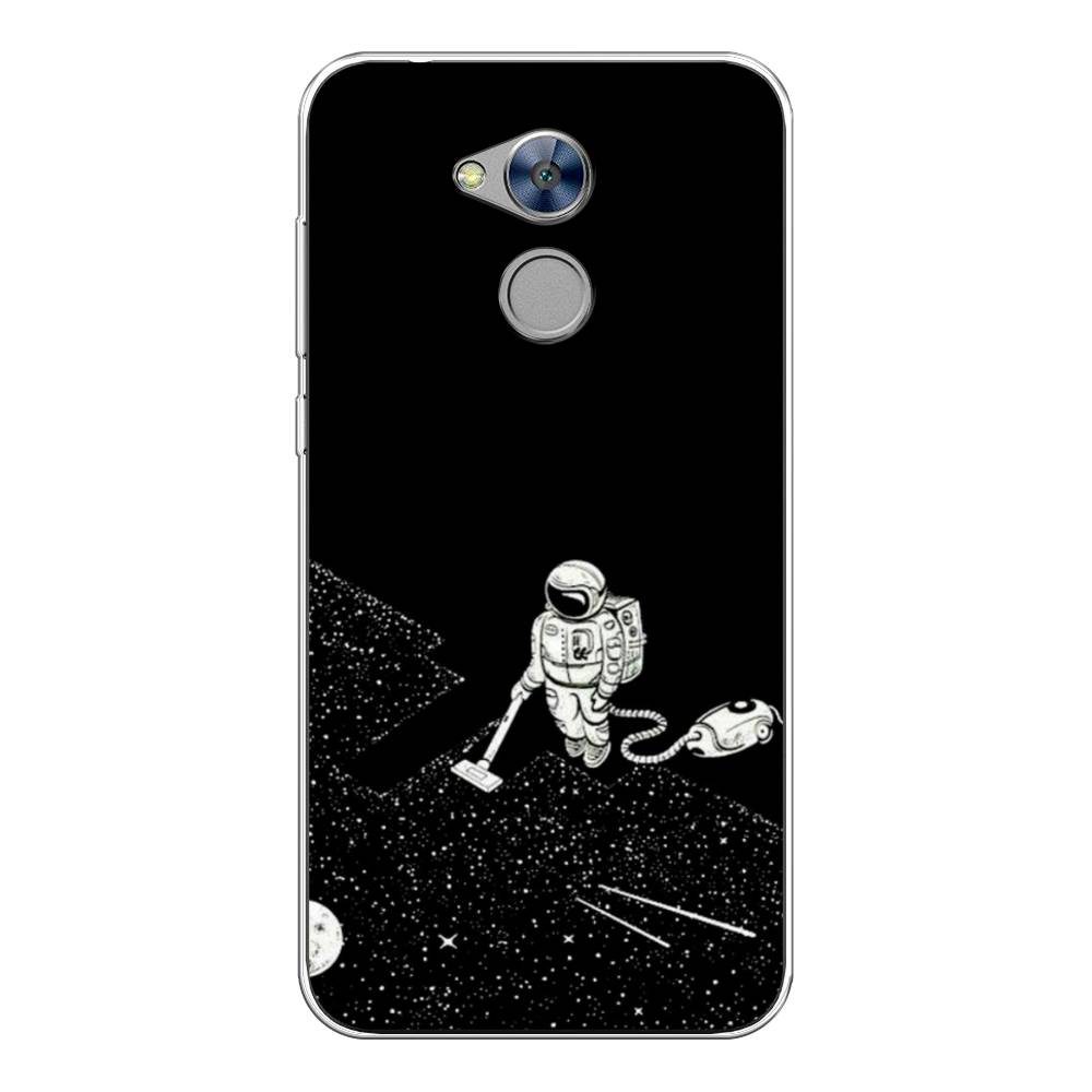 фото Чехол awog "космонавт с пылесосом" для honor 6a