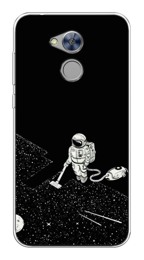 

Чехол Awog на Honor 6A "Космонавт с пылесосом", Разноцветный, 63650-4