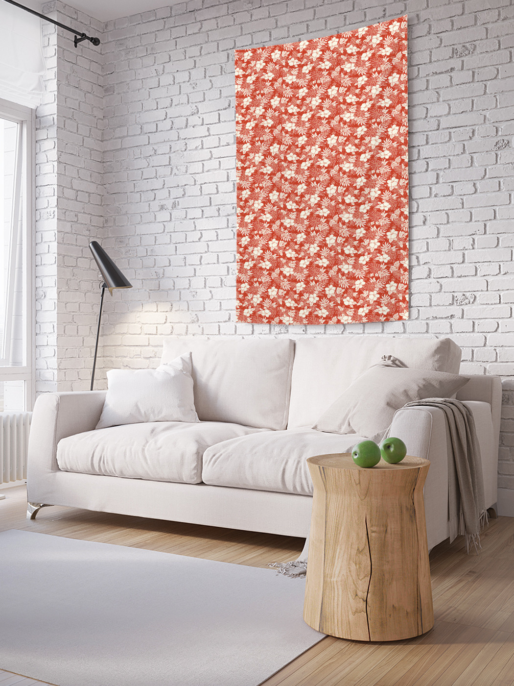 

Вертикальное фотопанно на стену JoyArty Тропический абрис 100x150 см, Тропический абрис