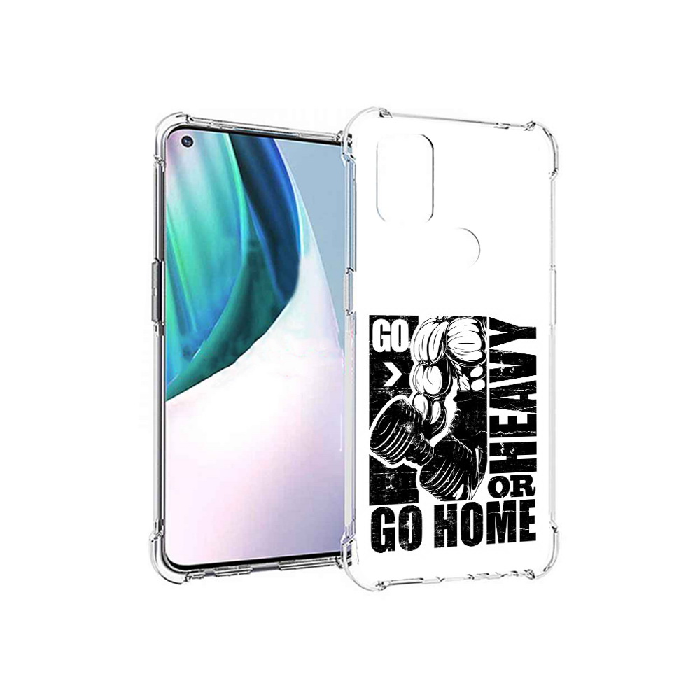 

Чехол MyPads Tocco для OnePlus Nord N10 5G накаченные руки (PT227047.129.496), Прозрачный, Tocco