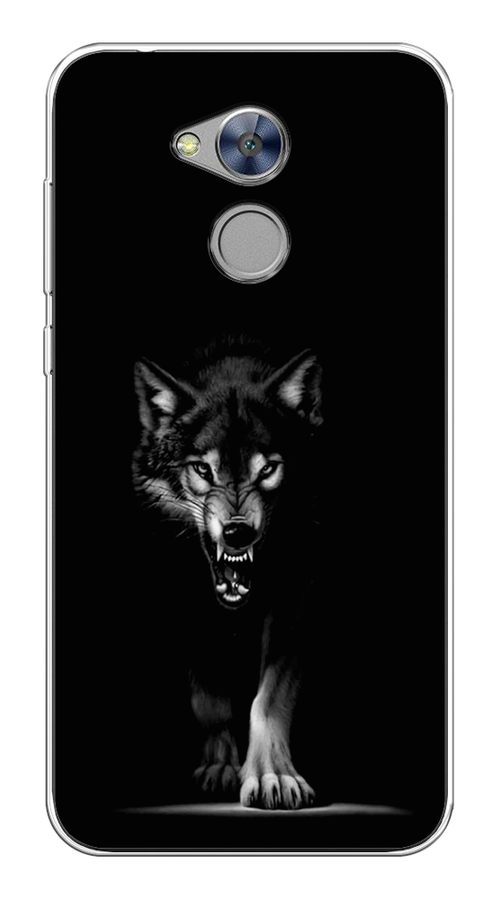 

Чехол Awog на Honor 6A "Волк выходит из ночи", Разноцветный, 63650-1