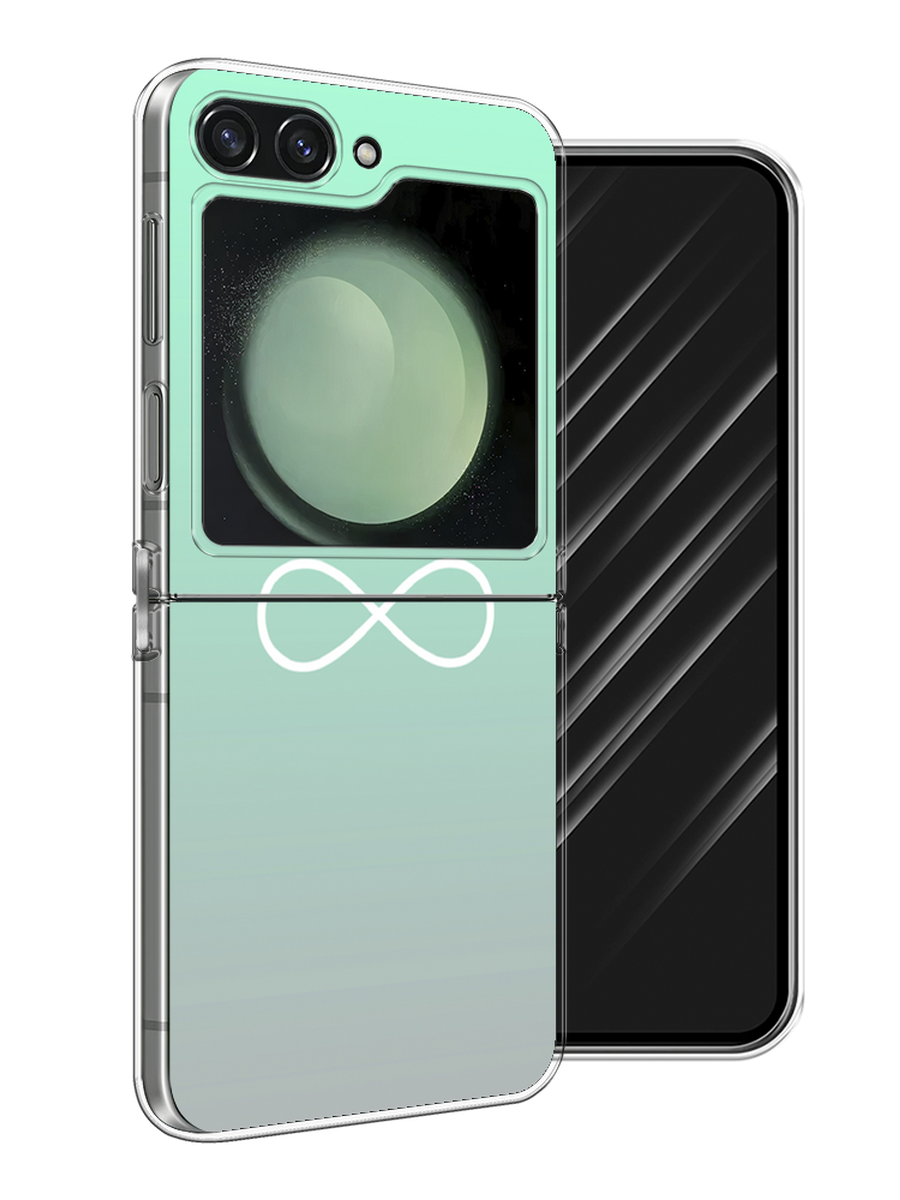 

Чехол Awog на Samsung Galaxy Z Flip 6 "Бесконечность от Тиффани", Бирюзовый, 2109750-1