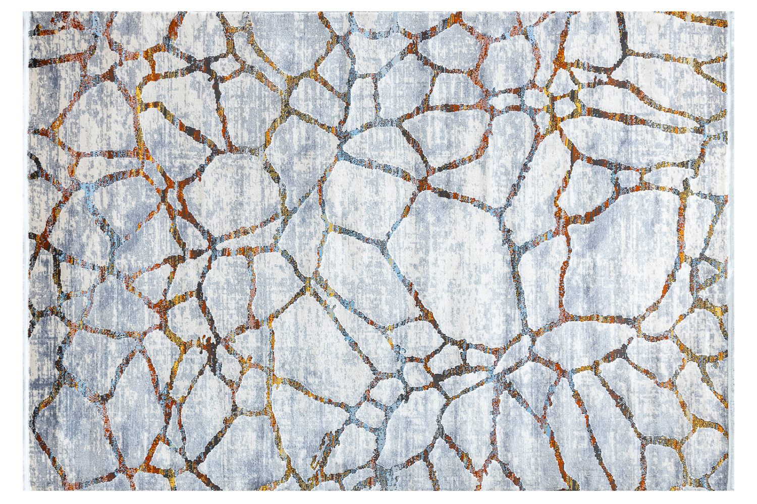 

Ковер Hoff Flowers 150x80 см серый, Flowers