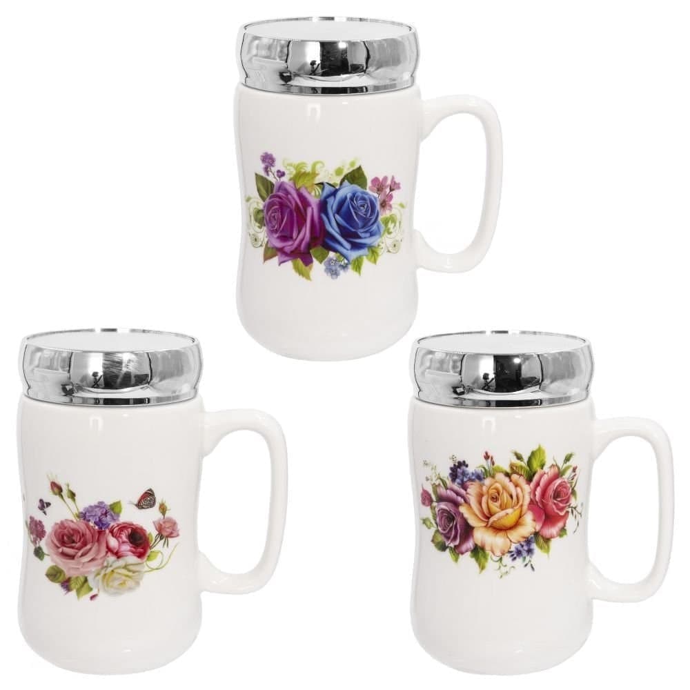 

Кружка с крышкой, 500 мл, 3в. 266658