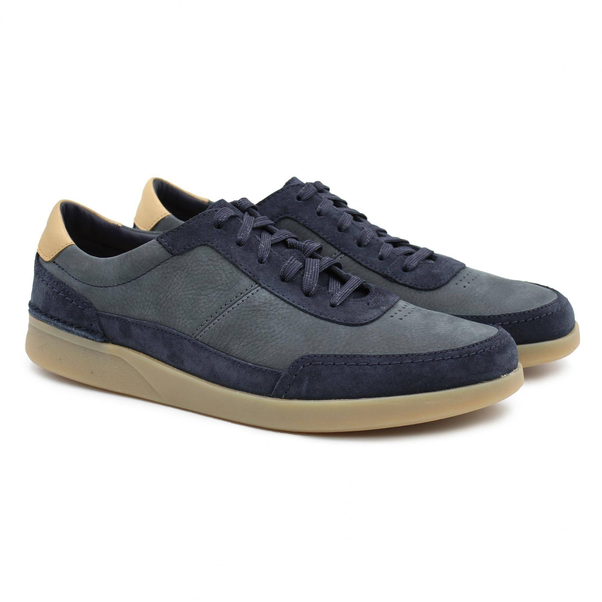 

Кроссовки мужские CLARKS Oakland Run 26154039 синие 44.5 EU, Oakland Run 26154039