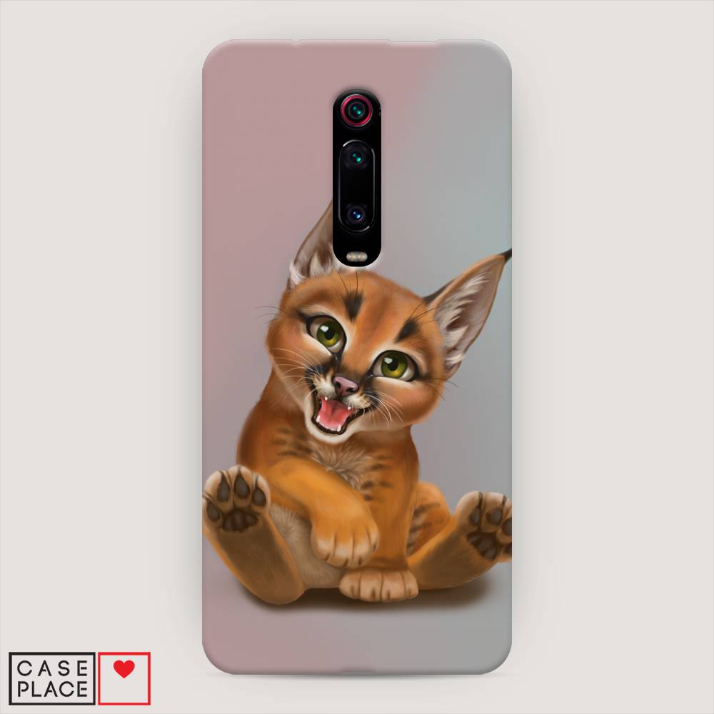 

Пластиковый чехол "Малыш рыси" на Xiaomi Redmi K20, 35520-1