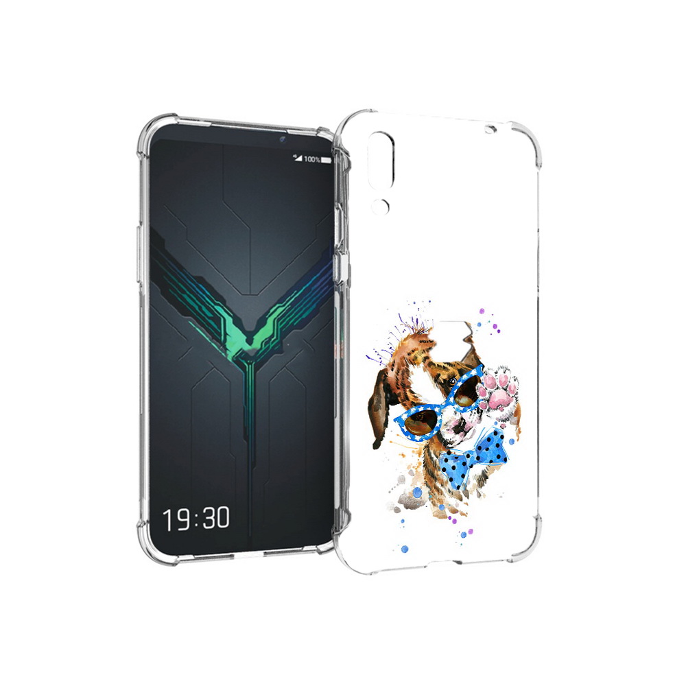 

Чехол MyPads Tocco для Xiaomi Black Shark 2 лапочка (PT144492.263.434), Прозрачный, Tocco