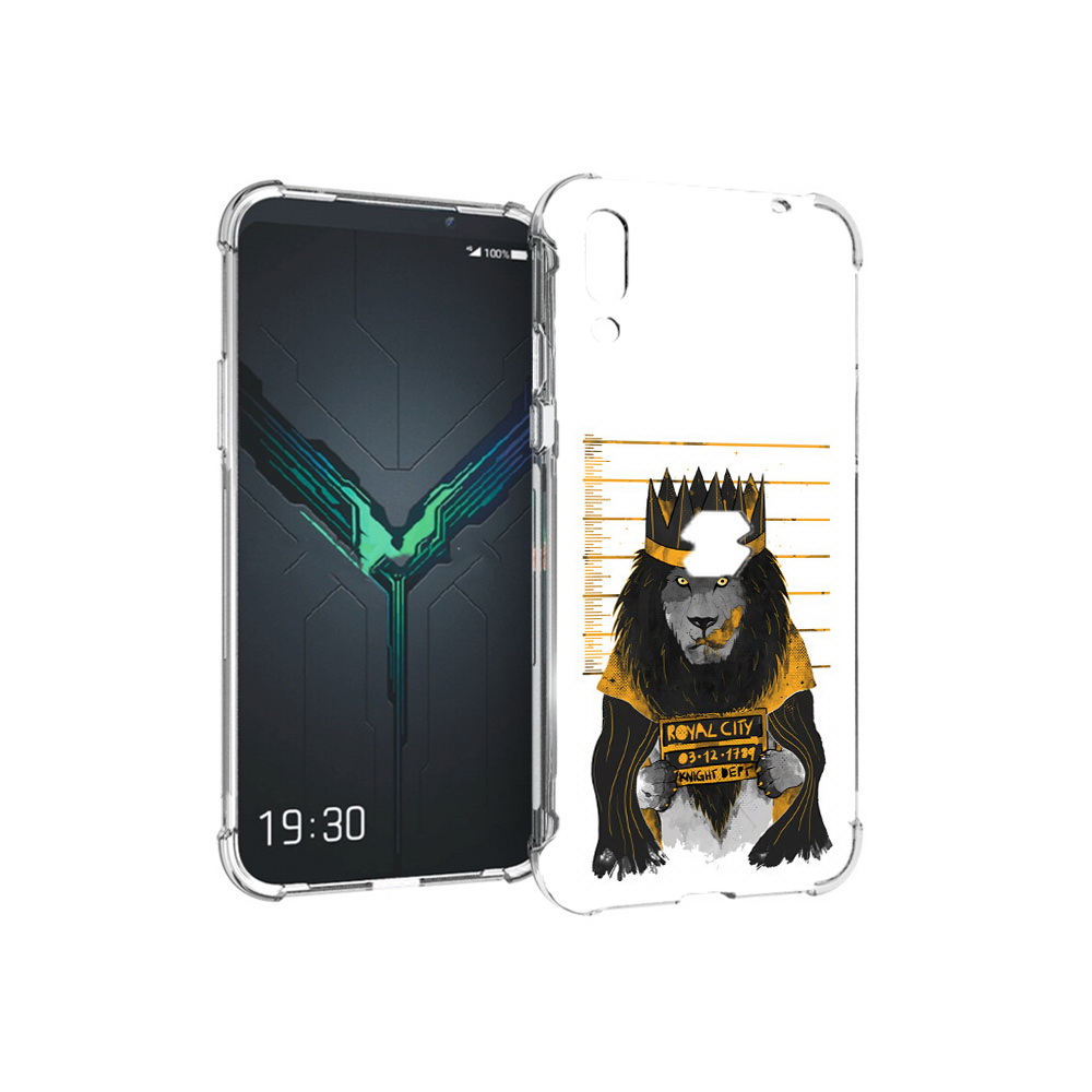 

Чехол MyPads Tocco для Xiaomi Black Shark 2 лев в законе (PT144492.263.435), Прозрачный, Tocco