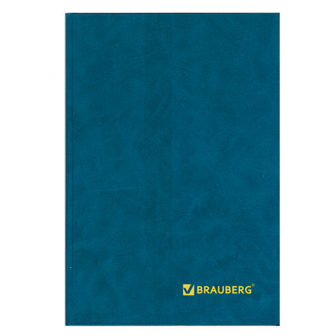 

Бухгалтерская книга учета Brauberg (А4, 96л, 200х290мм, клетка) обложка бумвинил, 10шт