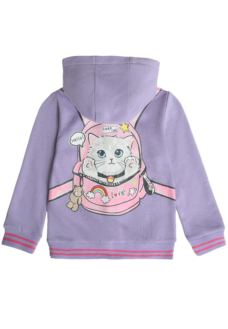 

Толстовка детская Max&Jessi SS23C33200613, фиолетовый, 98, 205482