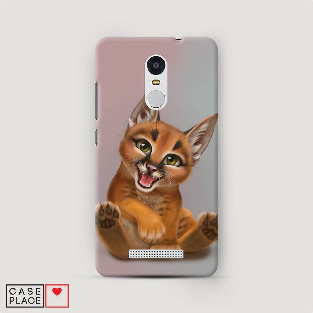 

Пластиковый чехол "Малыш рыси" на Xiaomi Redmi Note 3