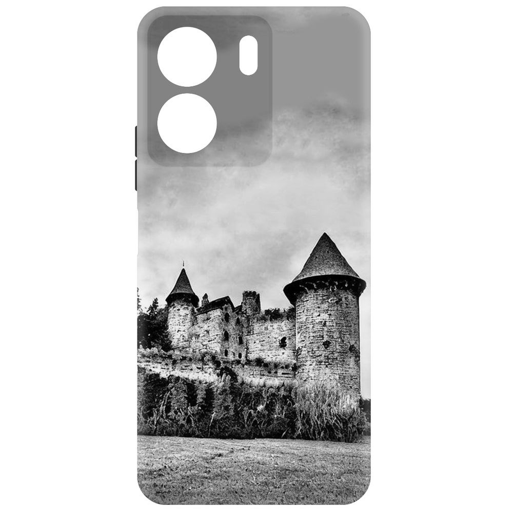 

Чехол-накладка Krutoff Soft Case Старый замок для Poco C65 черный