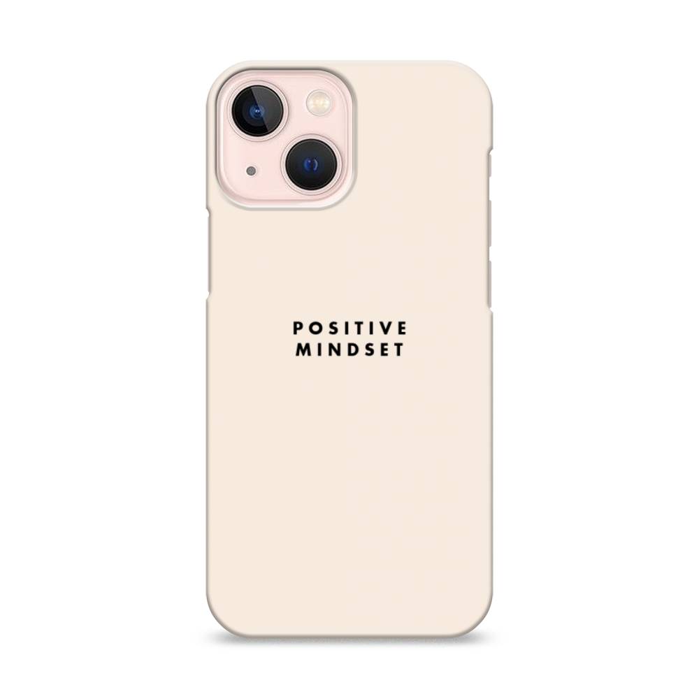 

Пластиковый чехол "Позитивное мышление" на Apple iPhone 13 mini, 14120-5