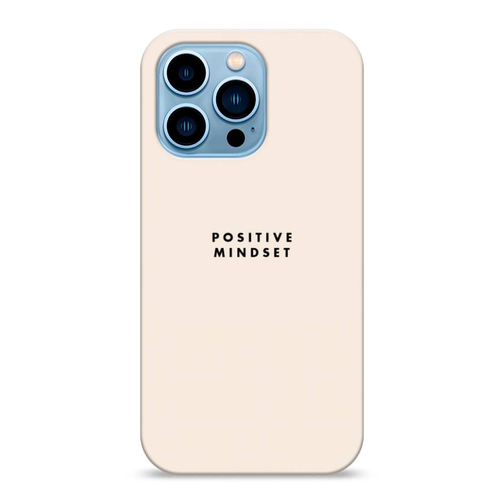 

Пластиковый чехол "Позитивное мышление" на Apple iPhone 13 Pro, 14320-5