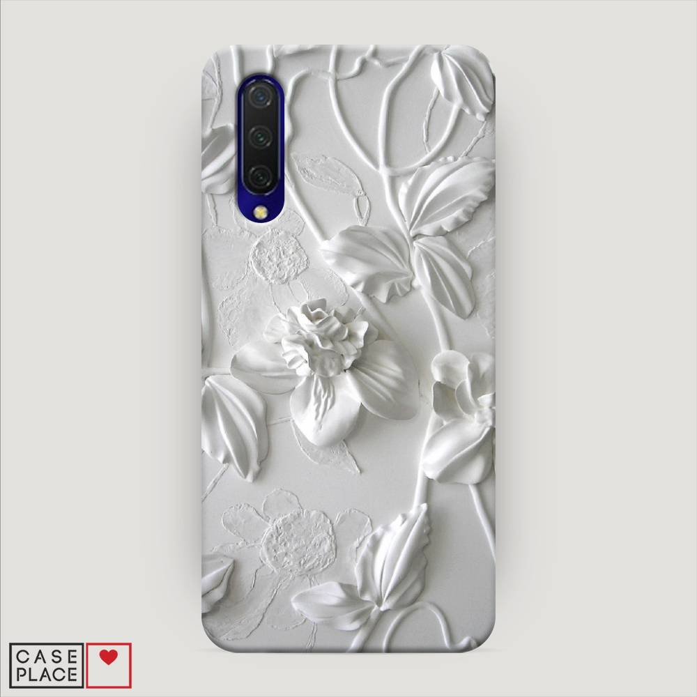 

Пластиковый чехол "Гипсовые цветы" на Xiaomi Mi 9 Lite, 36720-5