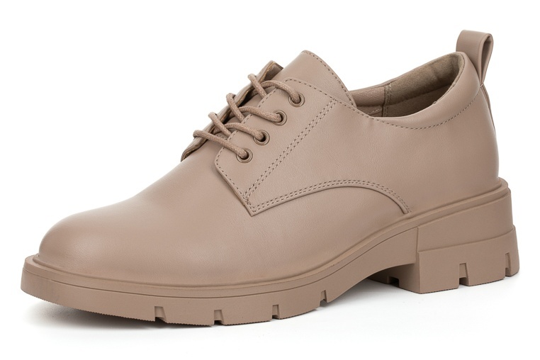 

Полуботинки женские T.Taccardi K1238LC-6JB бежевые 38 RU, Бежевый, K1238LC-6JB