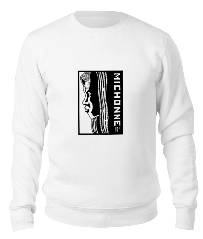 

Свитшот унисекс Printio Michonne (walking dead) белый XL, Michonne (walking dead)