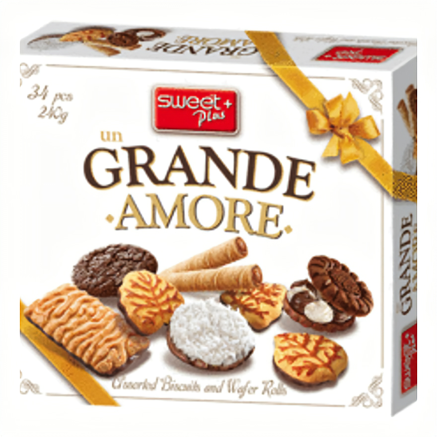 

Печенье Sweet Plus+ Un Grande Amore Ассорти 240 г