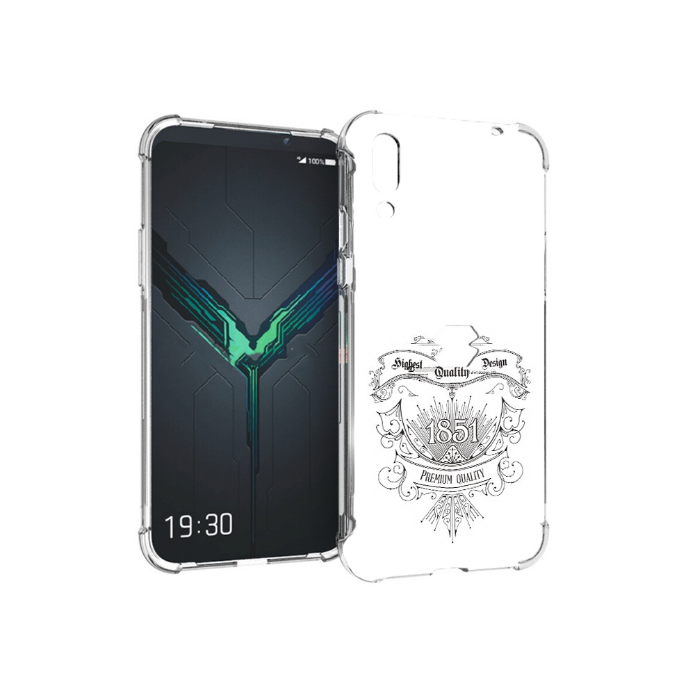 

Чехол MyPads Tocco для Xiaomi Black Shark 2 логотип 1851 год (PT144492.263.444), Прозрачный, Tocco