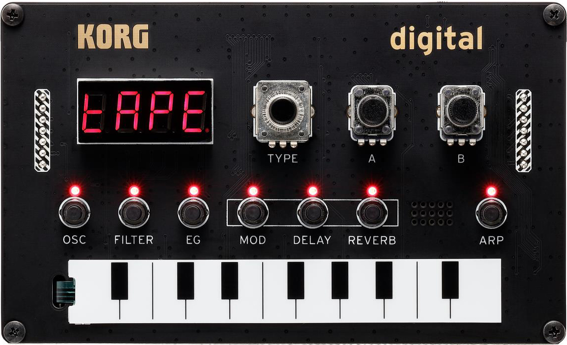 фото Diy-синтезатор korg nts-1 digital nu:tekt synthesizer