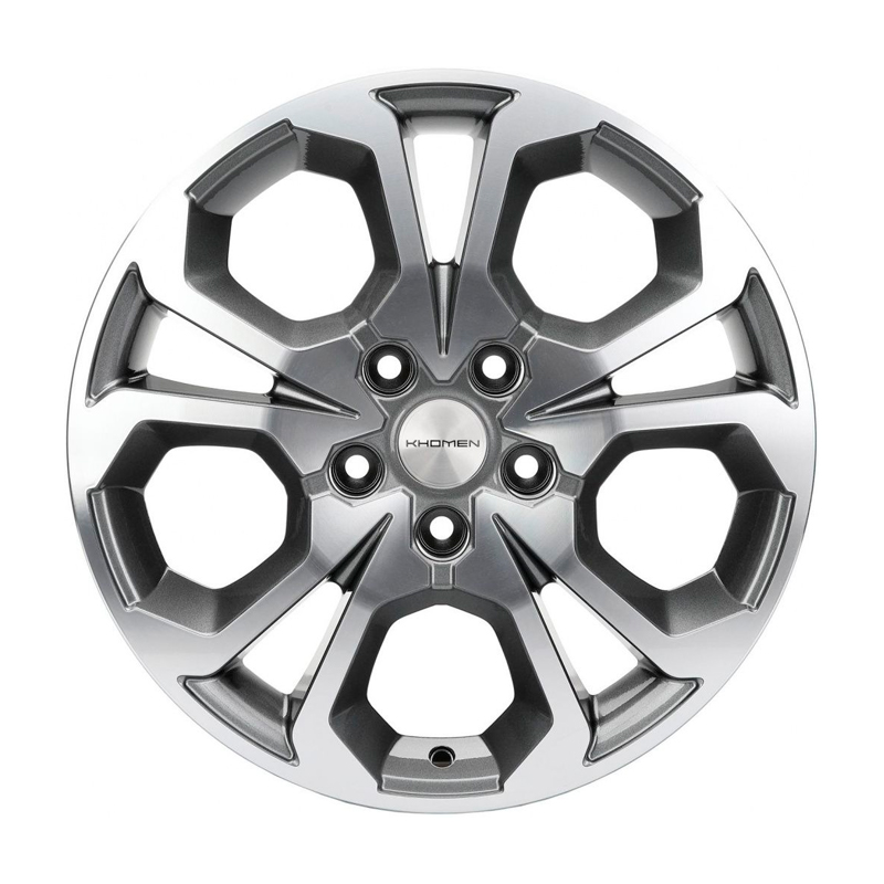 

Колесный диск Литой Khw1711 (Coolray) 6,5 17 5 114,3 45 54,1 F-Silver-Fp KHOMEN WHEELS WHS, Серебристый